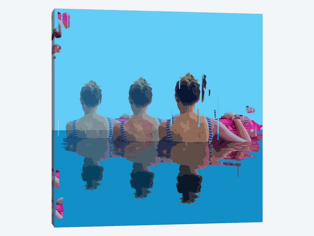 Into The Water by D13EGO 1-piece Canvas Art
