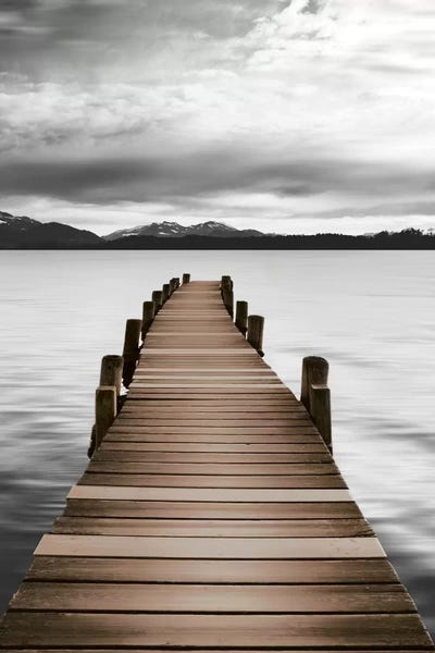 Large Scenic & Landscape Art - Canvas Prints: Mountain Jetty by Danita Delimont