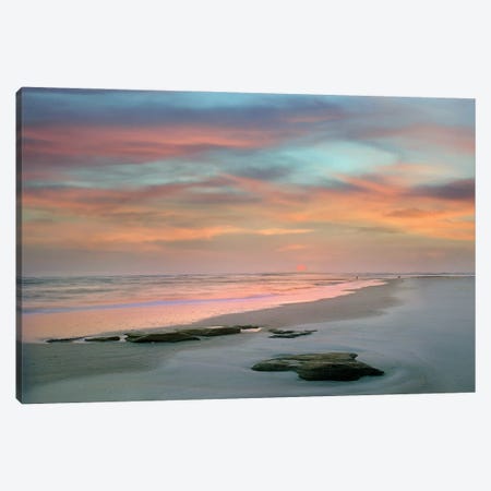 Sunset at Matanzas Beach Canvas Print #DEL24} by Danita Delimont Canvas Wall Art