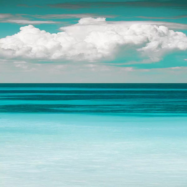 Ocean Blues: Teal Bay by Danita Delimont