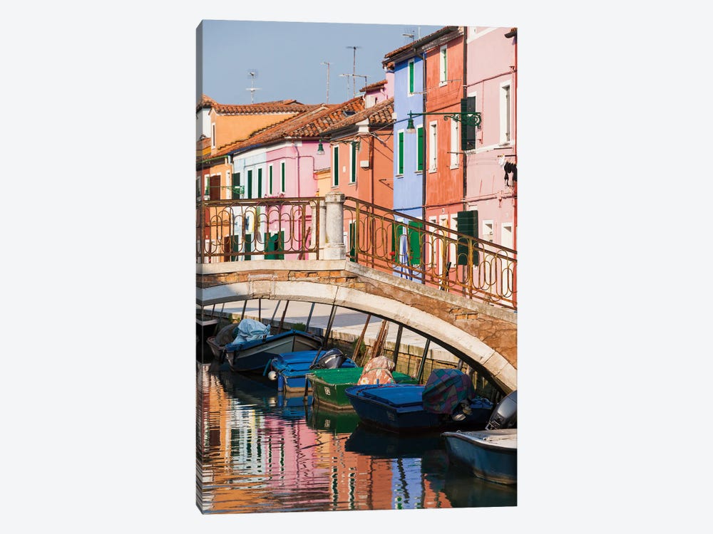 Colorful Canal by Danita Delimont 1-piece Canvas Wall Art