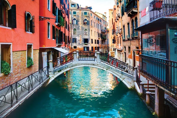 Venice: Venice Canal by Danita Delimont
