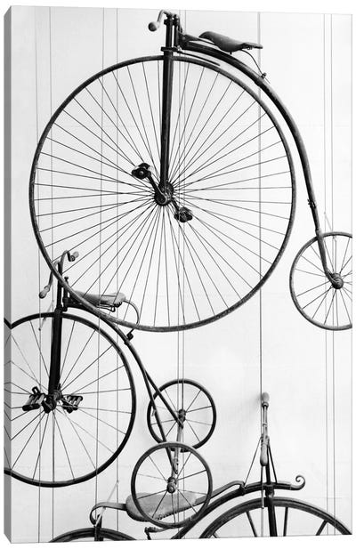 Classic Rides Canvas Art Print - Bicycle Art