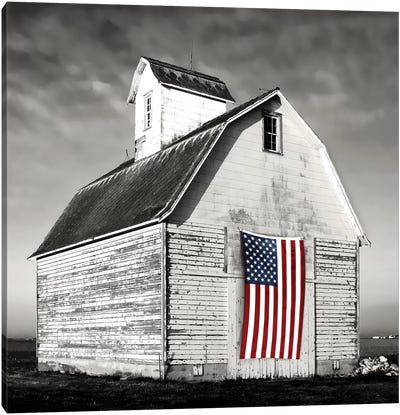 Modern Barn I Canvas Art Print - Country Scenic Photography