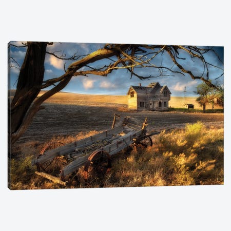 Abandoned Canvas Print #DEN1028} by Dennis Frates Canvas Print