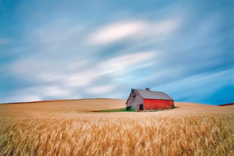 Wheat Barn Sunrise
