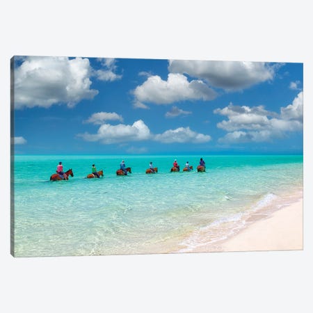 Group Ride Canvas Print #DEN1047} by Dennis Frates Canvas Wall Art