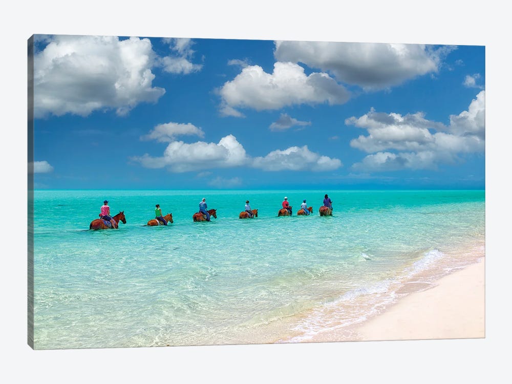 Group Ride by Dennis Frates 1-piece Canvas Wall Art