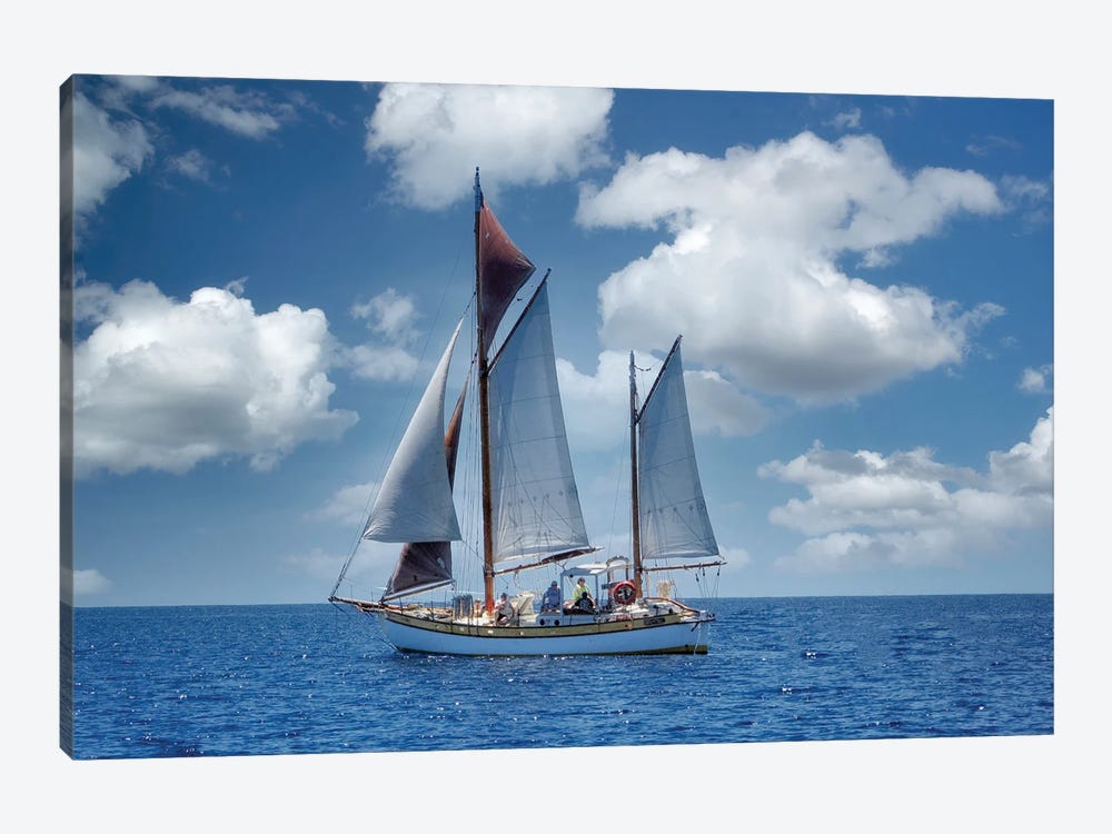 Sailing by Dennis Frates 1-piece Canvas Artwork