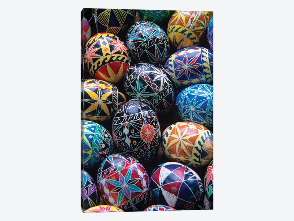 Colorful Eggs by Dennis Frates 1-piece Art Print