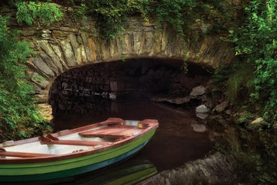Bridge Boat by Dennis Frates canvas print