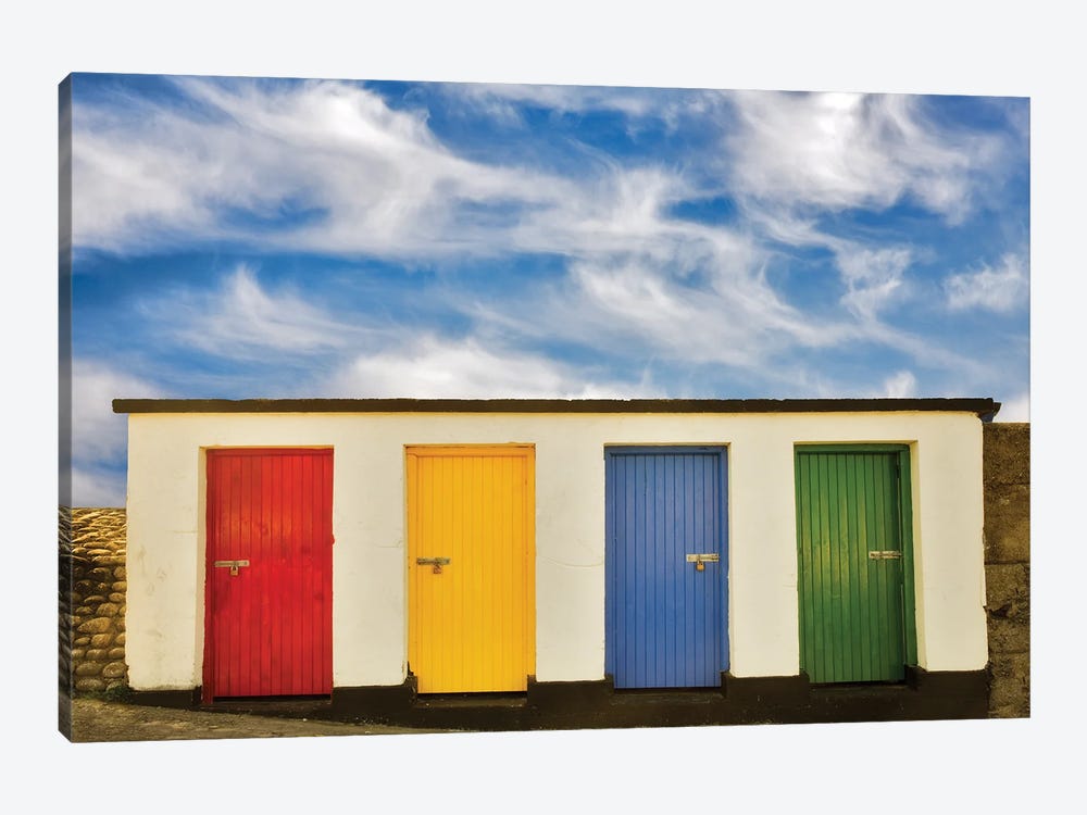 Colorful Doors by Dennis Frates 1-piece Art Print