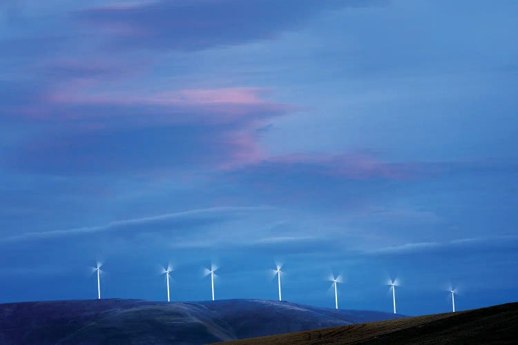 Wind Turbine Sunrise