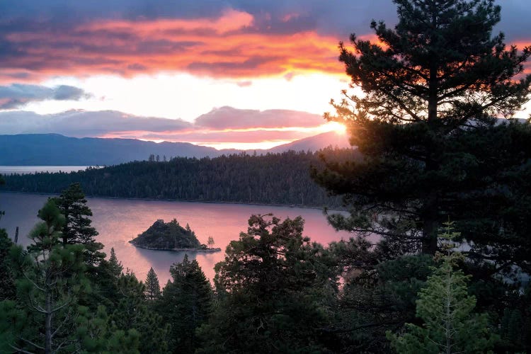 Emerald Bay Sunrise I by Dennis Frates wall art