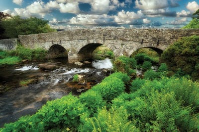 Ancient Stone Bridge by Dennis Frates canvas print