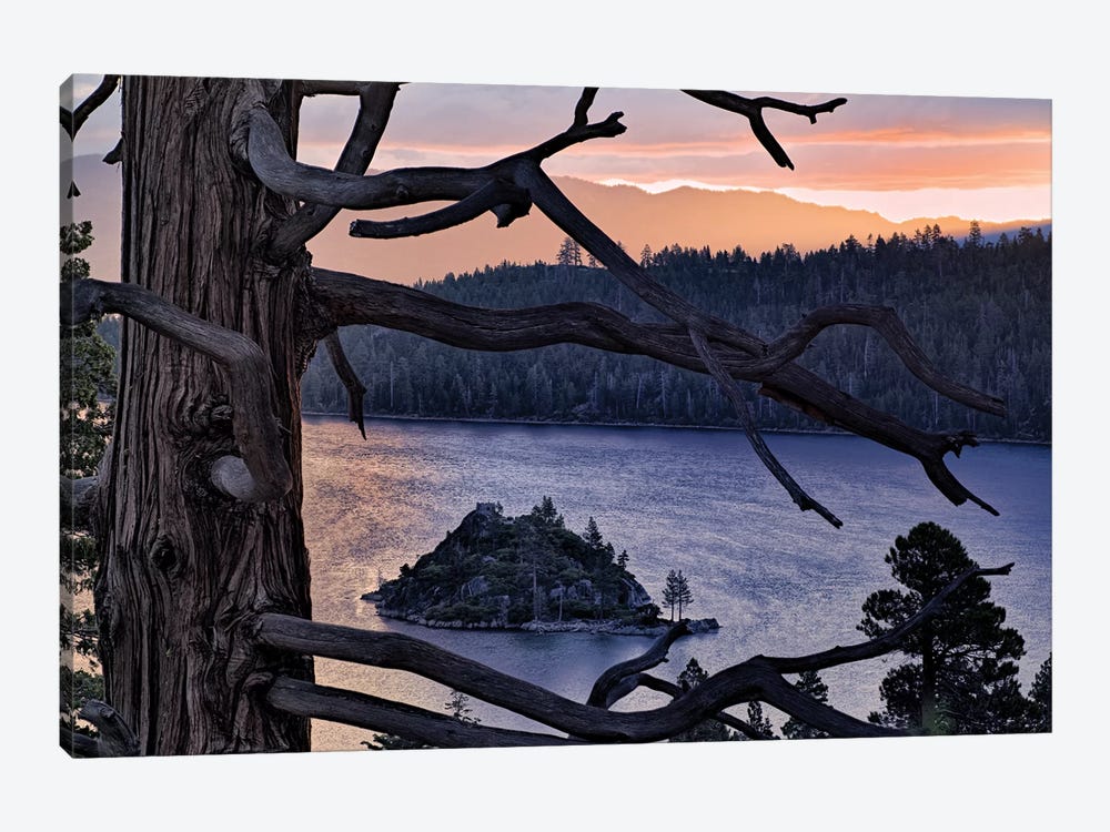Emerald Bay Sunrise II by Dennis Frates 1-piece Canvas Art