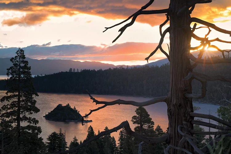 Emerald Bay Sunrise III by Dennis Frates wall art