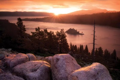 Emerald Bay Sunrise IV by Dennis Frates canvas print