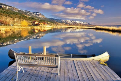 Placid Morning by Dennis Frates canvas print