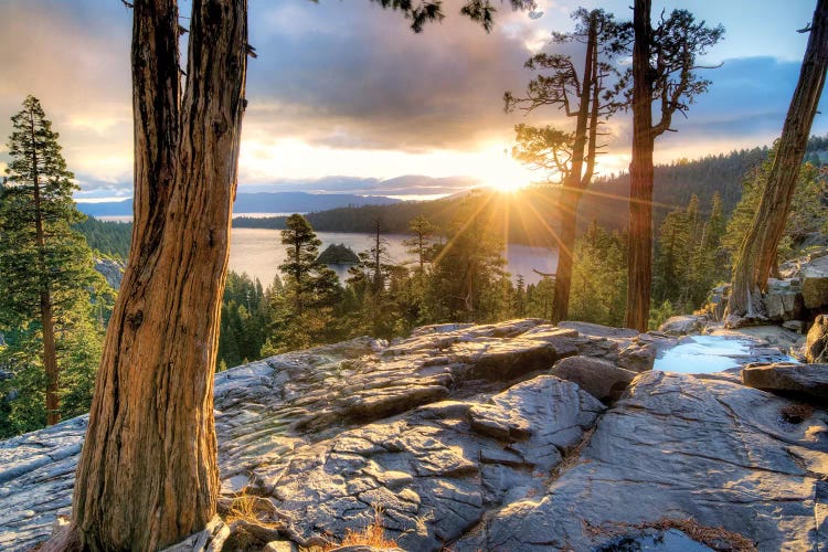 Emerald Bay Sunrise V by Dennis Frates wall art