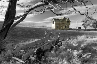Abandoned Farm by Dennis Frates acrylic art print