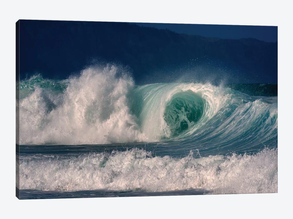Enormous Wave II by Dennis Frates 1-piece Canvas Print