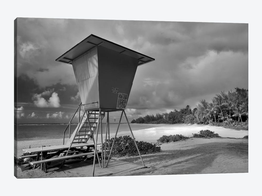 Lifeguard Tower by Dennis Frates 1-piece Canvas Art