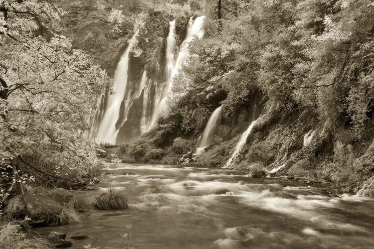 Multiple Falls II by Dennis Frates wall art
