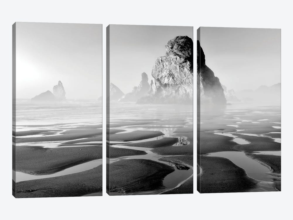 Low Tide by Dennis Frates 3-piece Canvas Wall Art