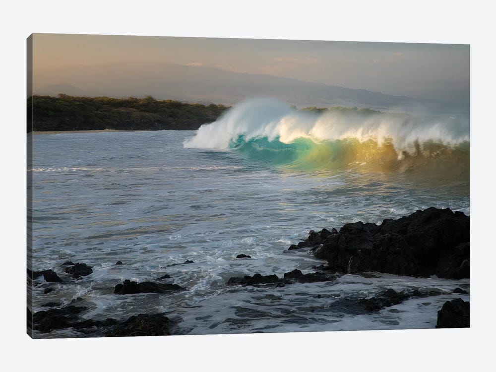 First Light Wave by Dennis Frates 1-piece Canvas Print