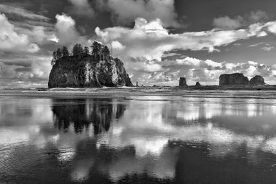 Low Tide Reflection II by Dennis Frates canvas print
