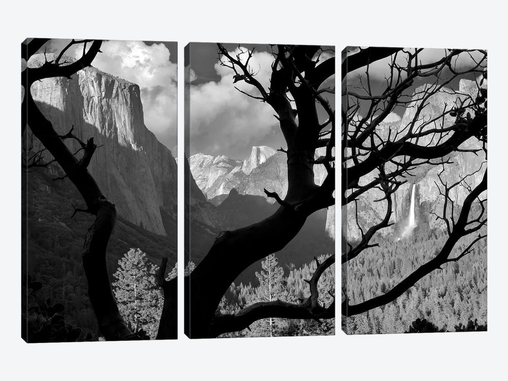 Ancient Valley by Dennis Frates 3-piece Canvas Wall Art