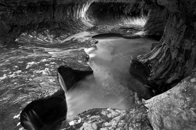 Tunnel Carve Out by Dennis Frates canvas print