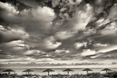 Tropical Umbrellas III by Dennis Frates canvas print