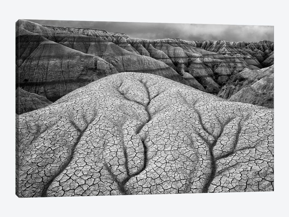 Badland Erosion by Dennis Frates 1-piece Art Print
