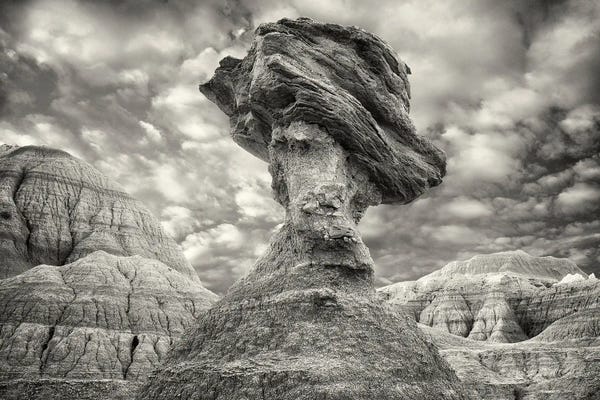 Badlands National Park: Balancing Rock by Dennis Frates