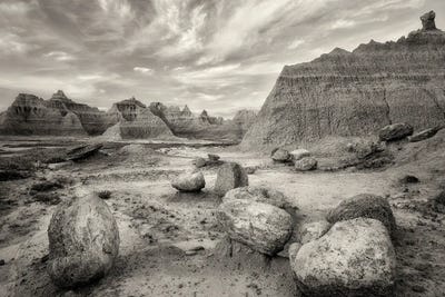 Badlands III by Dennis Frates multi panel art