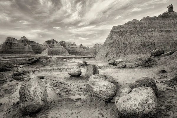 Badlands National Park: Badlands III by Dennis Frates