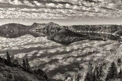 Crater Reflection by Dennis Frates canvas print