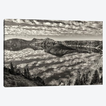 Crater Reflection Canvas Print #DEN1248} by Dennis Frates Art Print