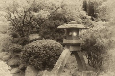 Garden Lantern II by Dennis Frates canvas print