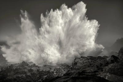 Monster Wave II by Dennis Frates multi panel art