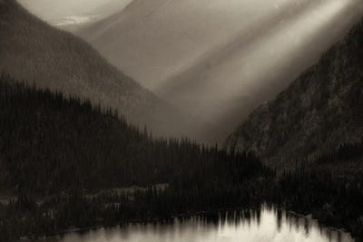 Lake Light by Dennis Frates multi panel art