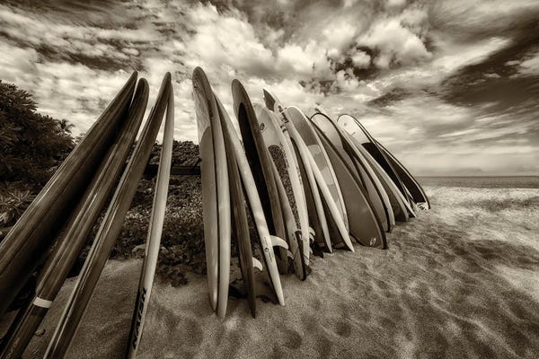 Surfboard Pile