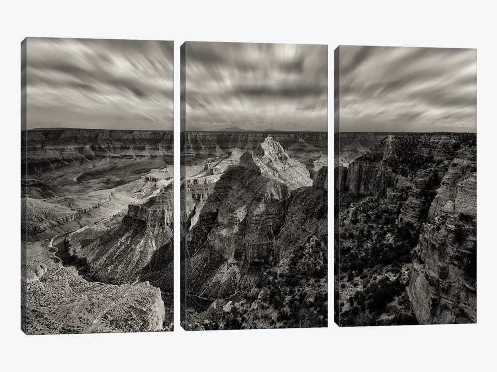 Grand Canyon Clouds by Dennis Frates 3-piece Canvas Artwork