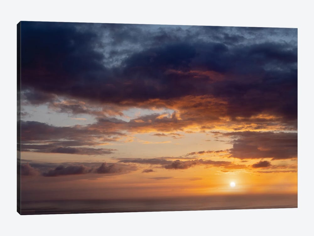 Hawaii Sunset IV by Dennis Frates 1-piece Canvas Print