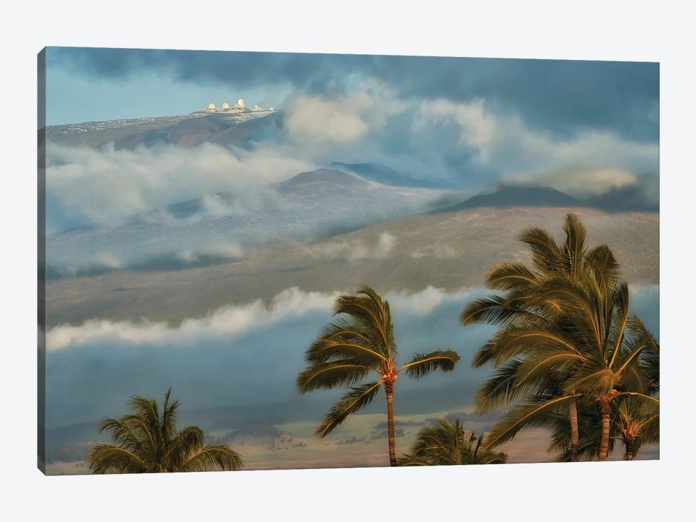 Snow In Hawaii by Dennis Frates 1-piece Canvas Print