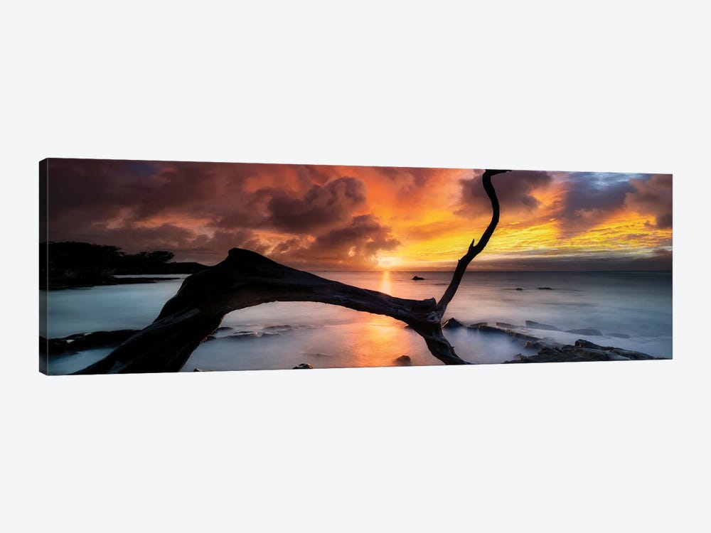 Hawaii Sunset VII by Dennis Frates 1-piece Canvas Art Print