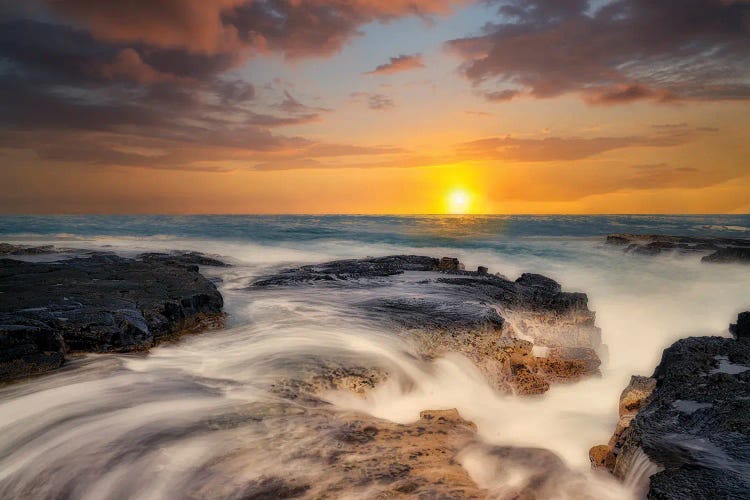 Tropical Rocky Sunset