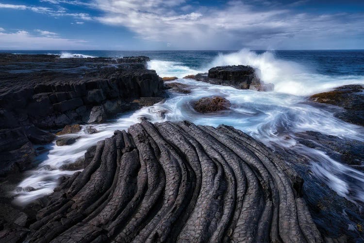 Lava To The Sea III by Dennis Frates wall art